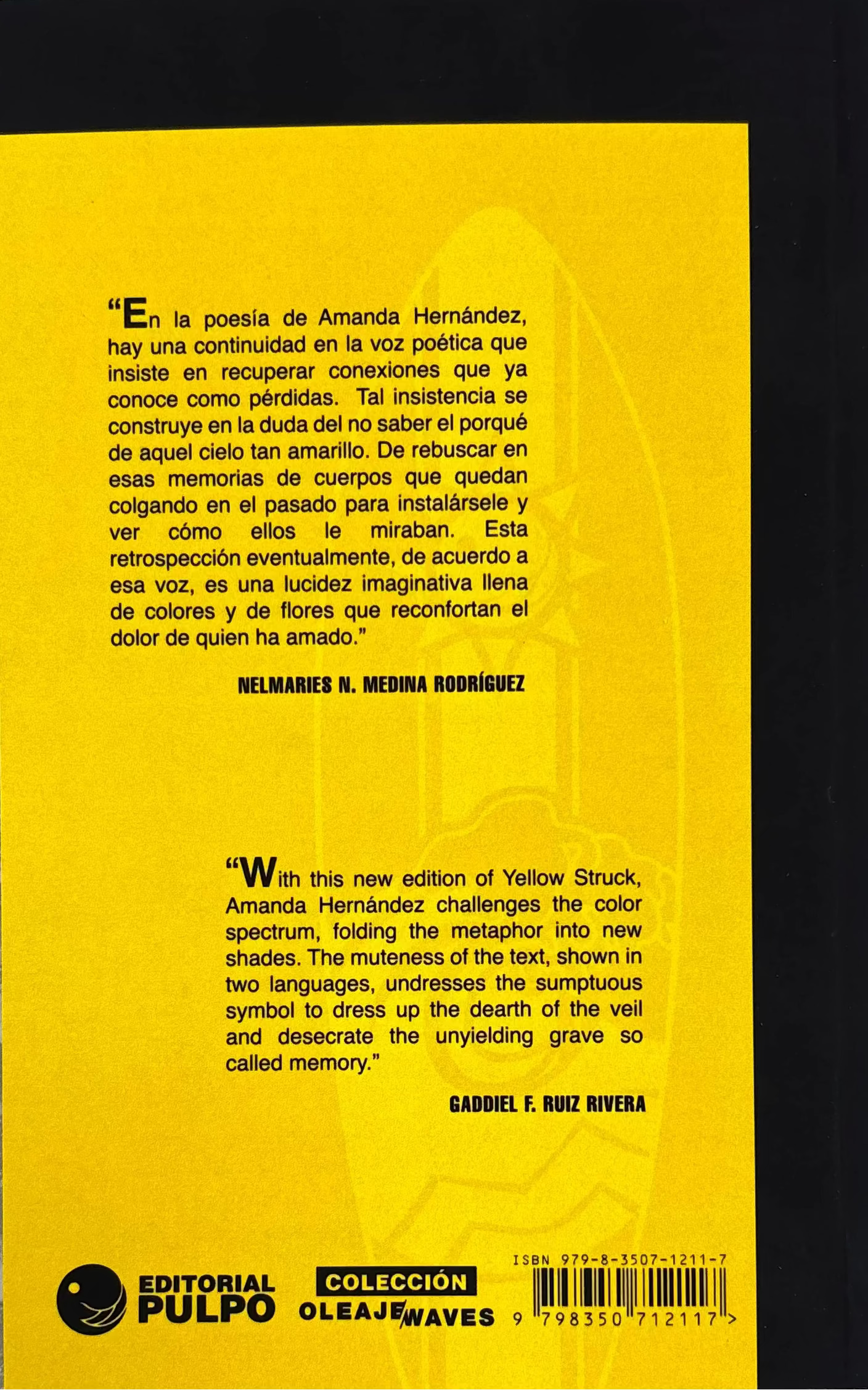 Amanda Hernández - LIBRO / ENTRE TANTO AMARILLO (POESIA)