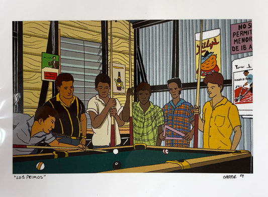 Castor - ART PRINT “LOS PRIMOS”