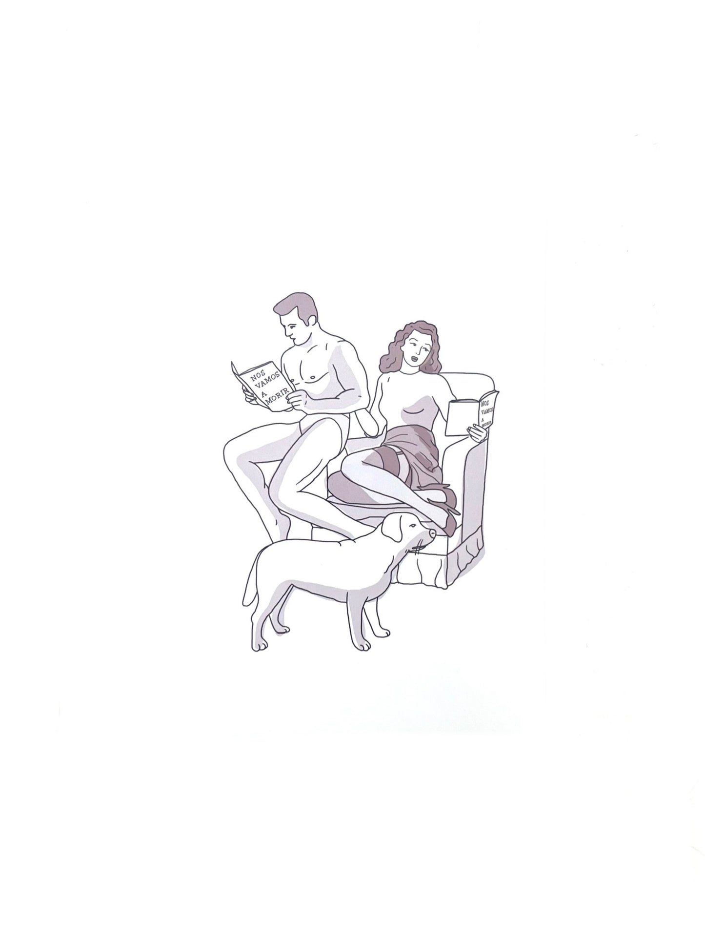 Días Cómics - ART PRINT / NOS VAMOS A MORIR
