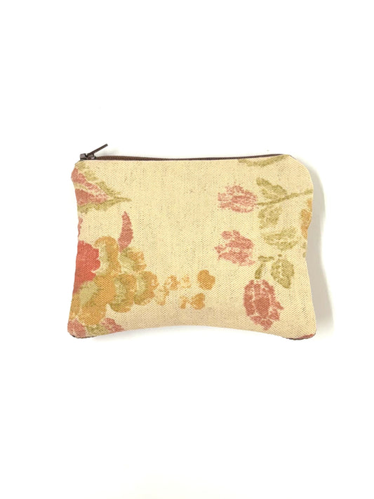 Boca de Hilo - POUCH CUADRADO / FLORAL WATERCOLOR