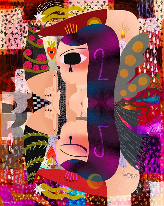 Nivea Ortíz- "LO MISMO ARRIBA QUE ABAJO" / GICLEE ART PRINT