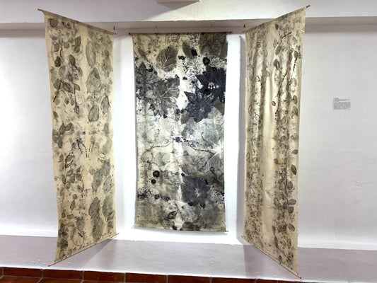Luisa E. Roque  // Two become one // Instalación textil