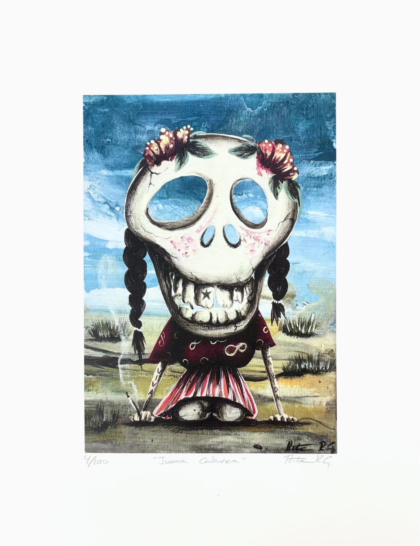 Agua Viva - ART PRINT 11"X14" / JUANA CALAVERA