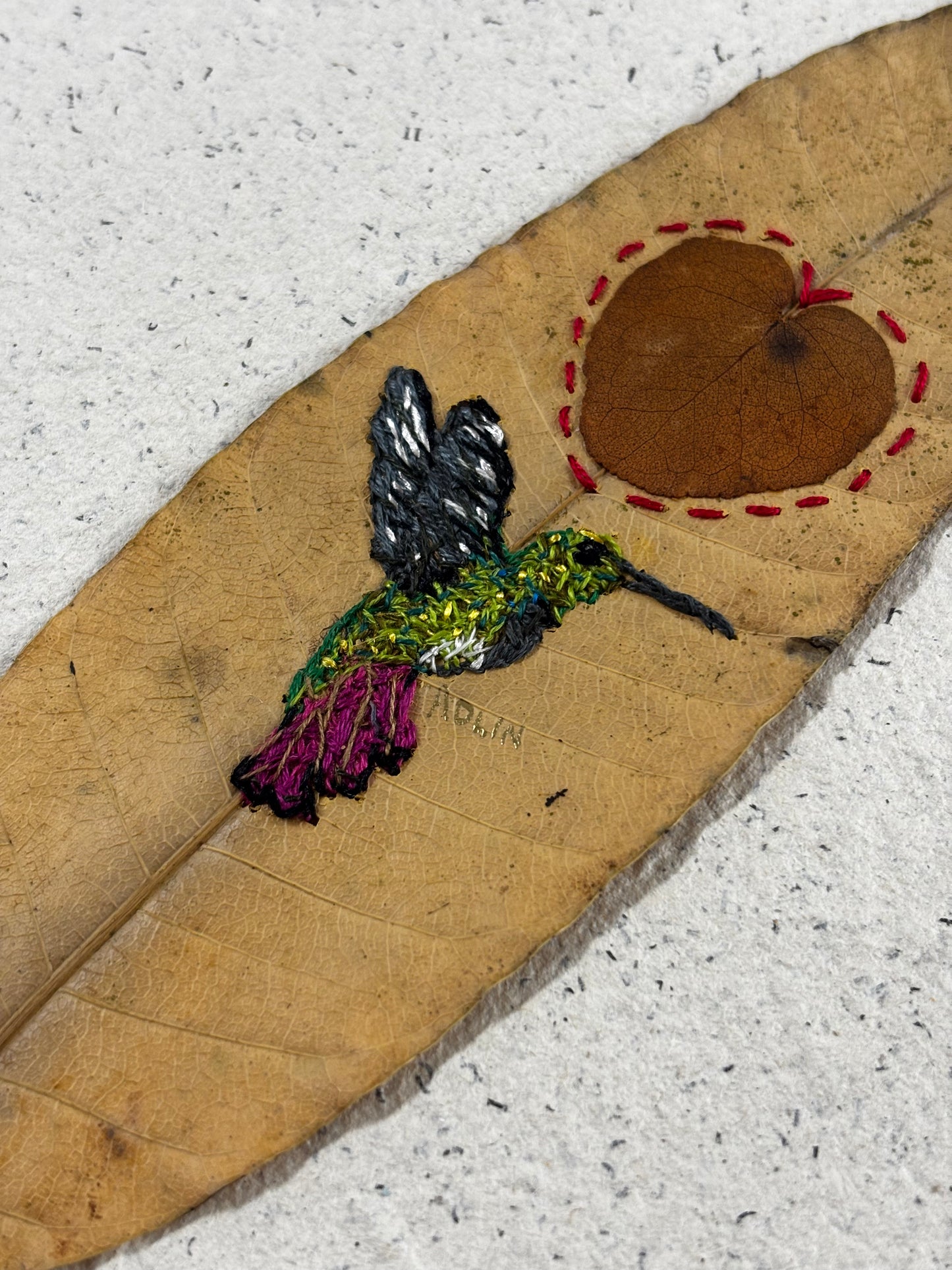 Adlin Dávila Ortiz - OBRA ORIGINAL "COLIBRÍ TRANSMUTACIÓN"