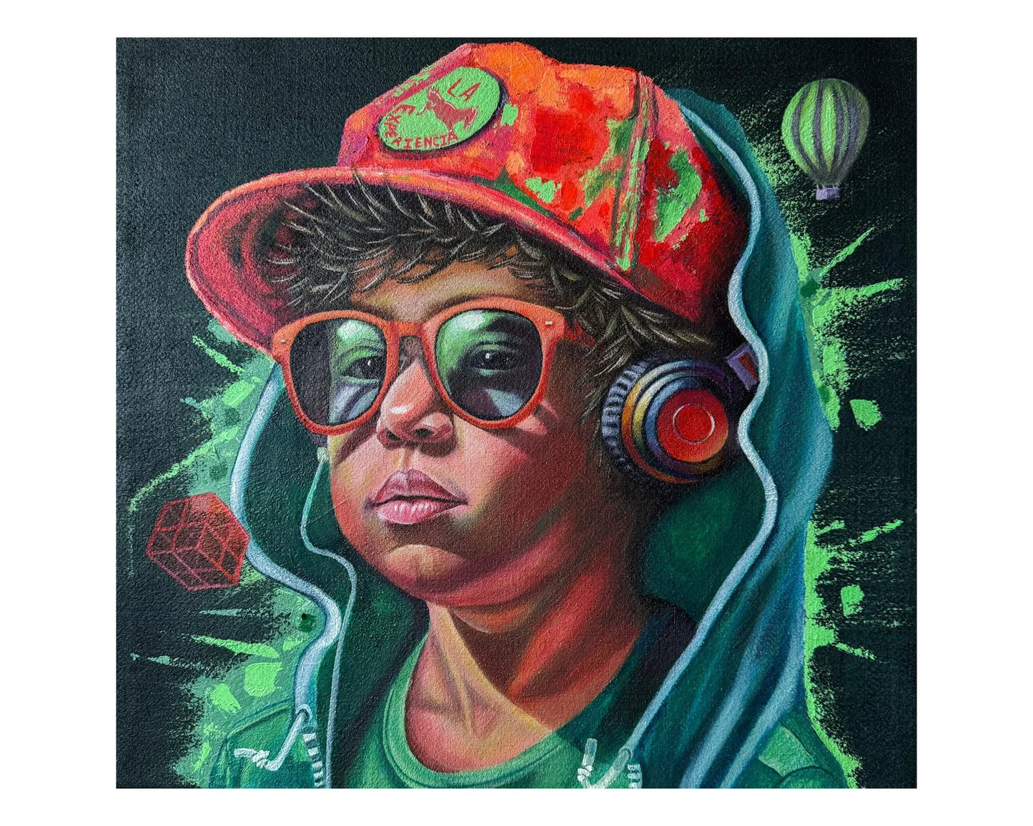 Rob Prieto - ART PRINT ENMARCADO / "CURIOSIDAD"