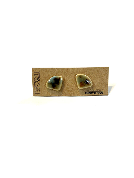 Itsari - STUDS ABANICO / TORTOISE
