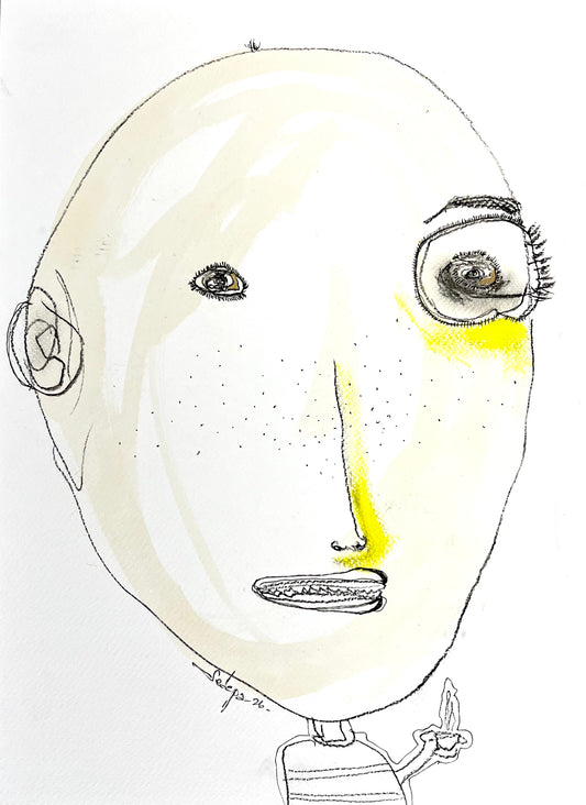 Sergio Dávila Parada - OBRA ORIGINAL "CABEZA II"