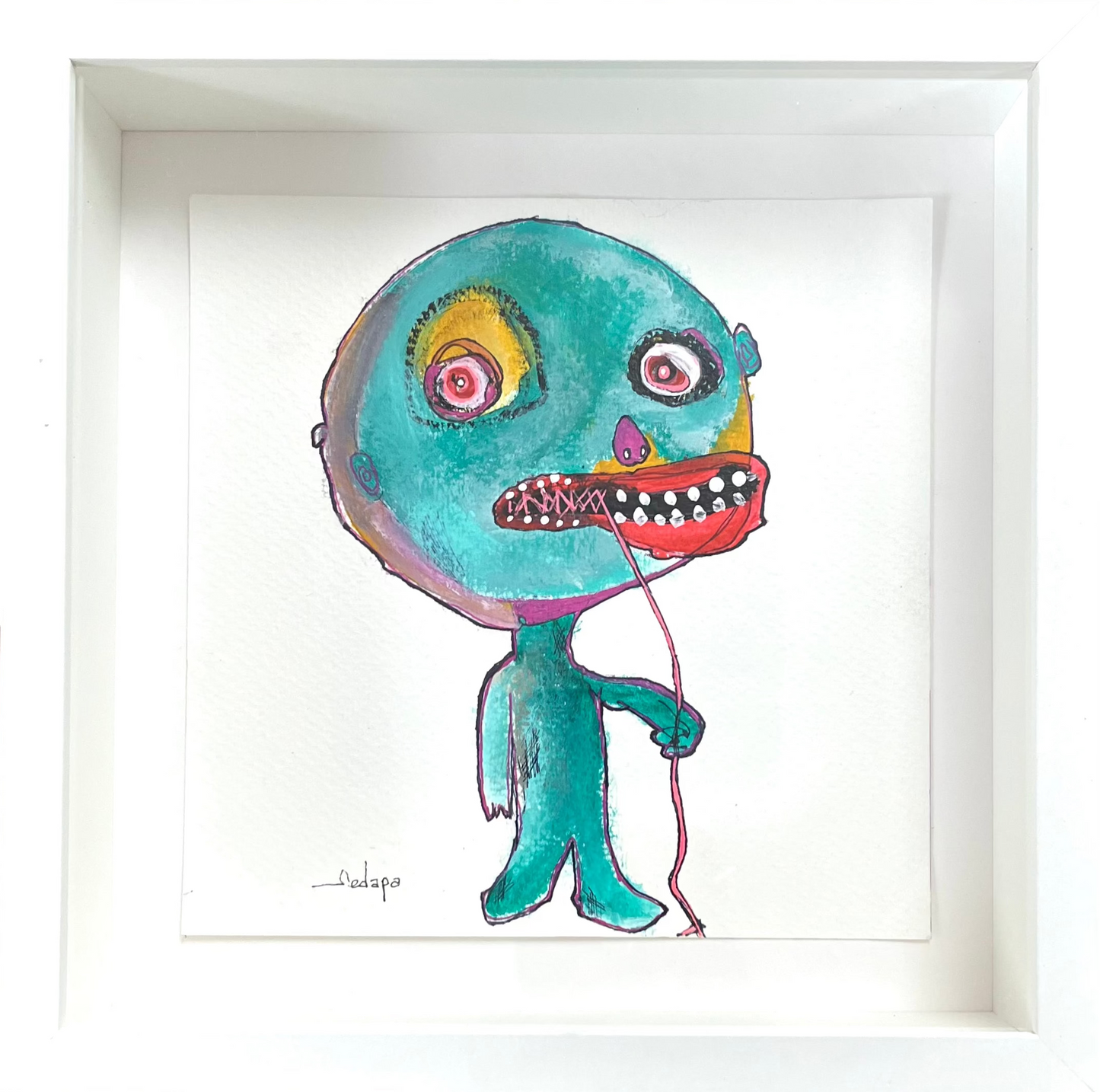 Sergio Dávila Parada - OBRA ORIGINAL "MEJOR ME CALLO"