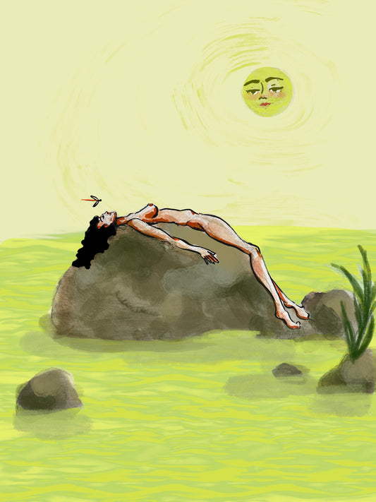 Holmiga - PRINT ENMARCADO "LIBERTAD Y DESCANSO"