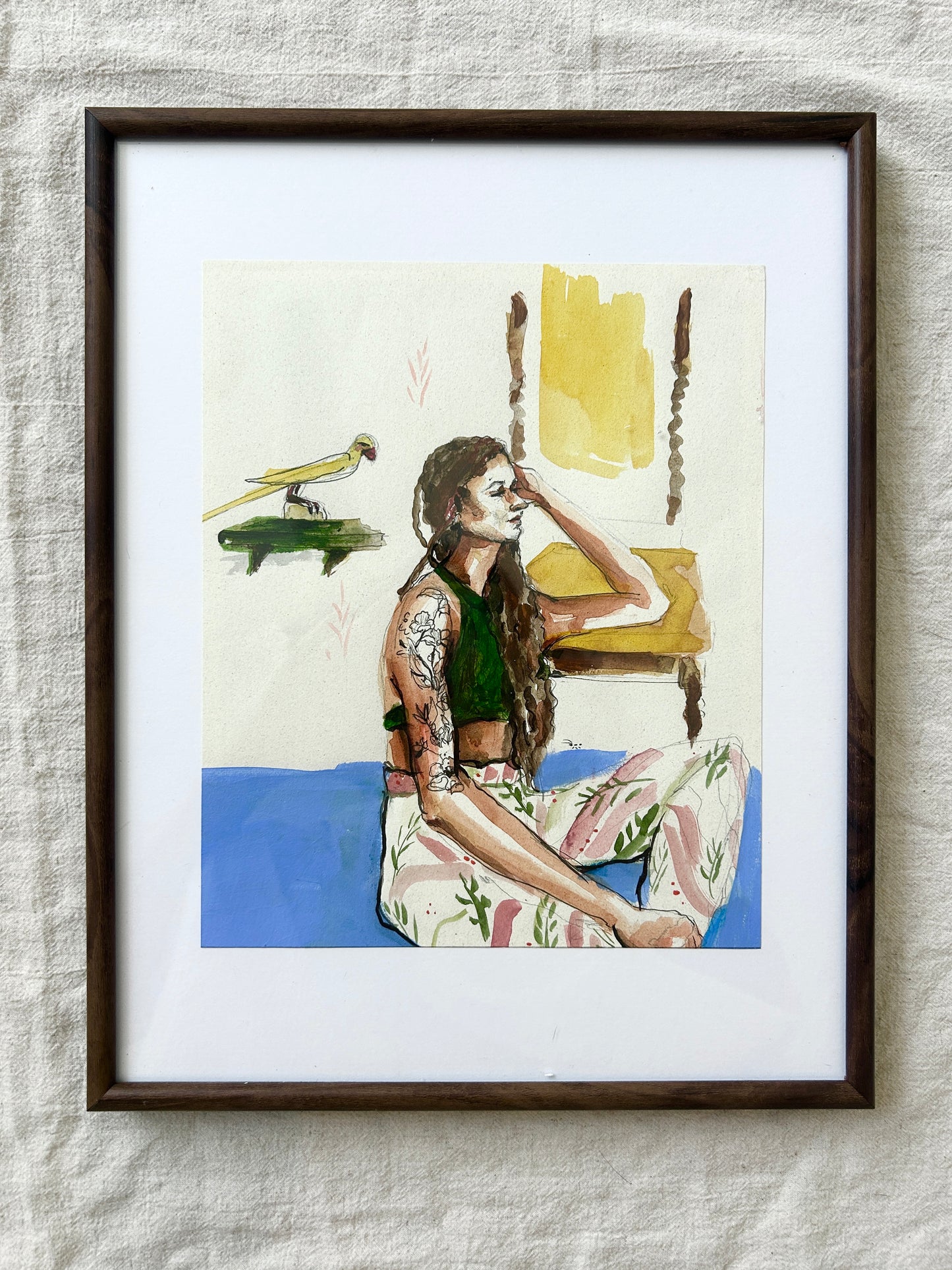 Holmiga - DIBUJO / RETRATO - PENSANDO