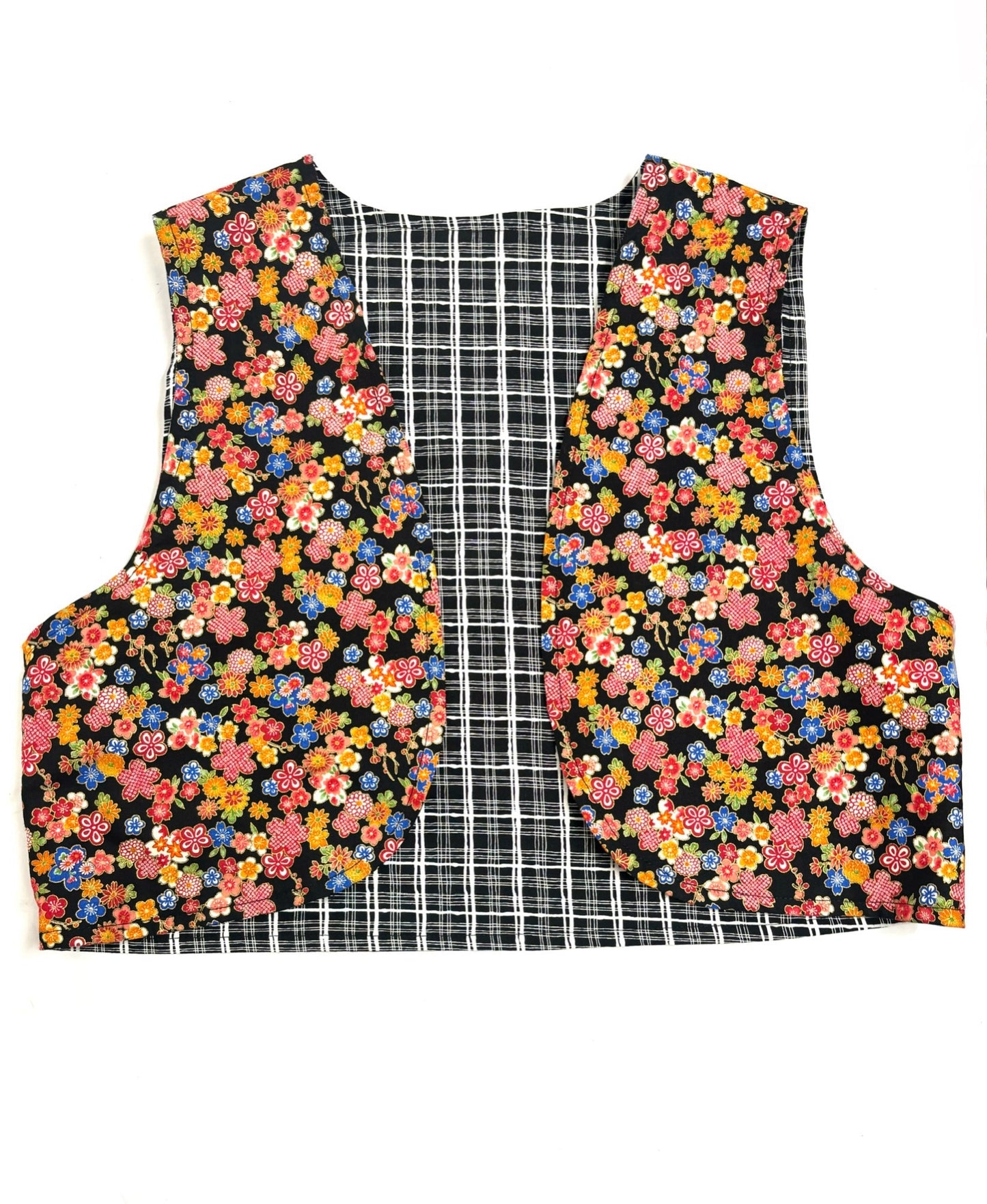 Boca de Hilo - BOLERITO / FLORAL+NEGRO