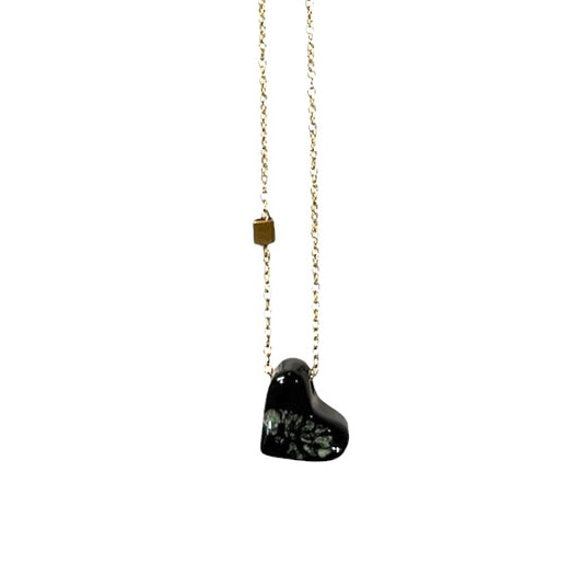 Itsari - COLLAR CORAZON / NEGRO
