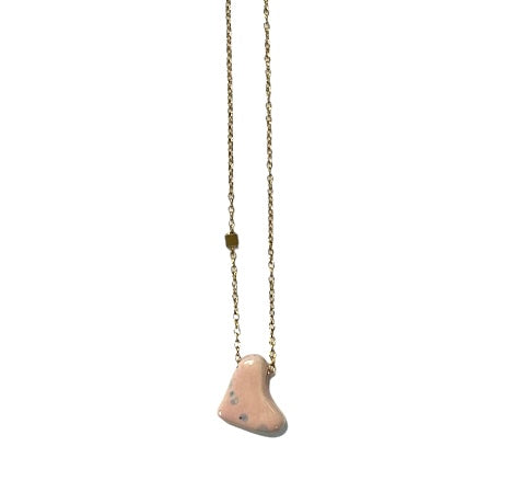 Itsari - COLLAR CORAZON / ROSADO