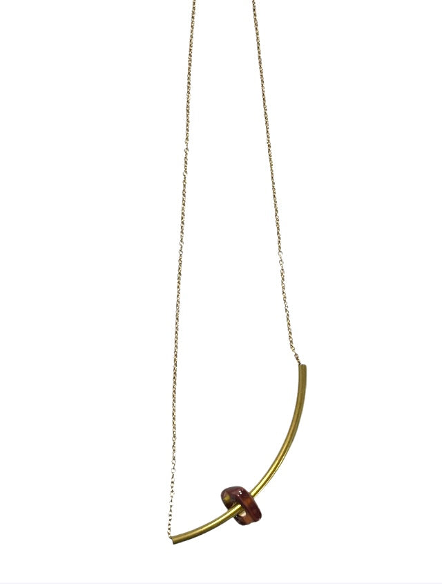 Itsari - COLLAR TUBO BURGUNDY