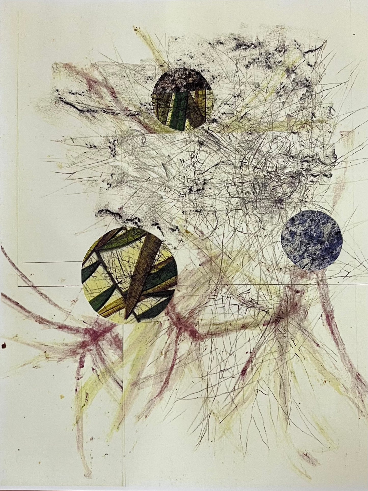 Elizabeth Robles - Obra Orginal / Collage LAMINA #3