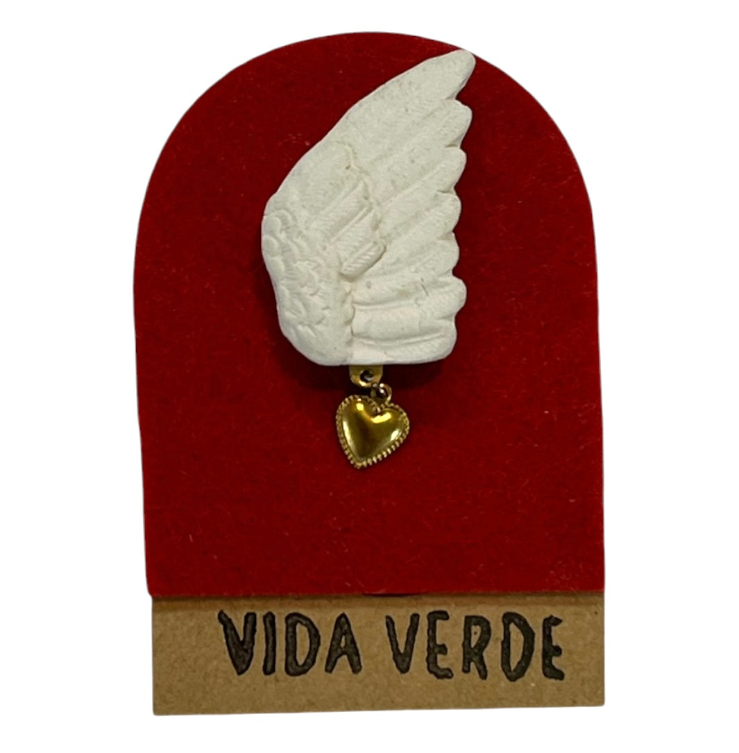 Vida Verde - PRENDEDOR BOTÓN / ALA