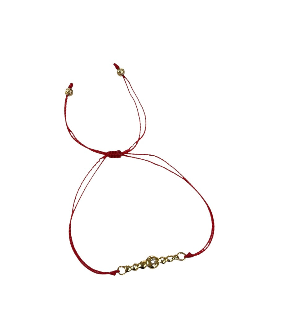 Roque Designs - BRAZALETE 18K / ROJA