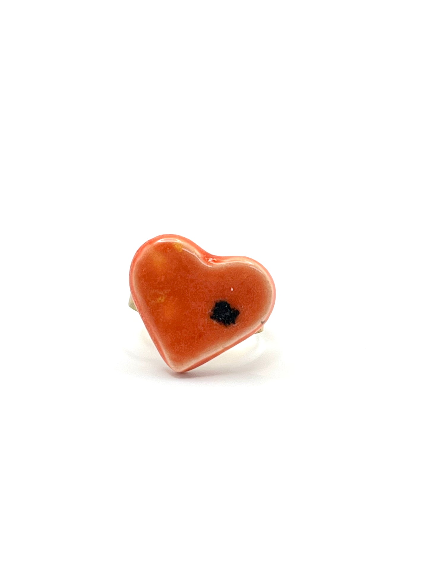 Itsari - SORTIJA CORAZON SPLASH / PEACH