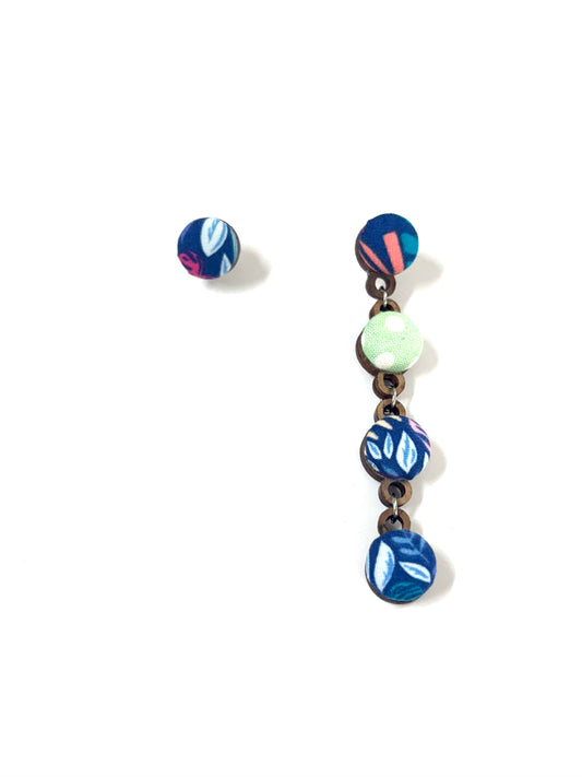 Botón de Azúcar - PANTALLAS DESIGUALES /  4 BOTONES AZUL