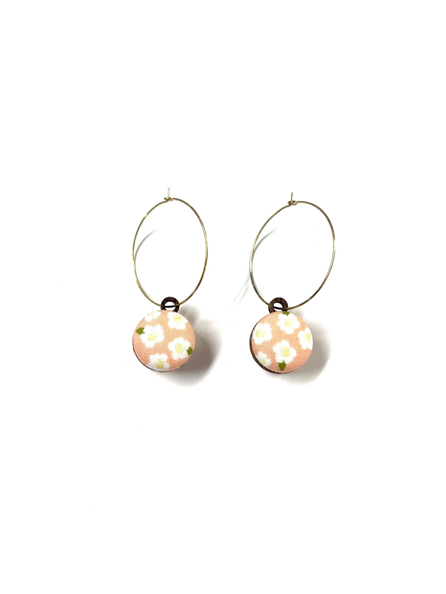 Botón de Azúcar - EVERYDAY HOOPS / PEACH Y FLORECITAS