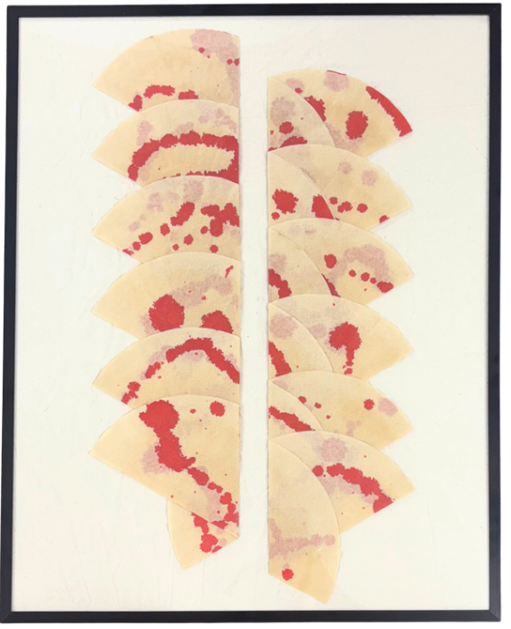 Lala Álvarez - OBRA ORIGINAL ENMARCADA "ASIA II"
