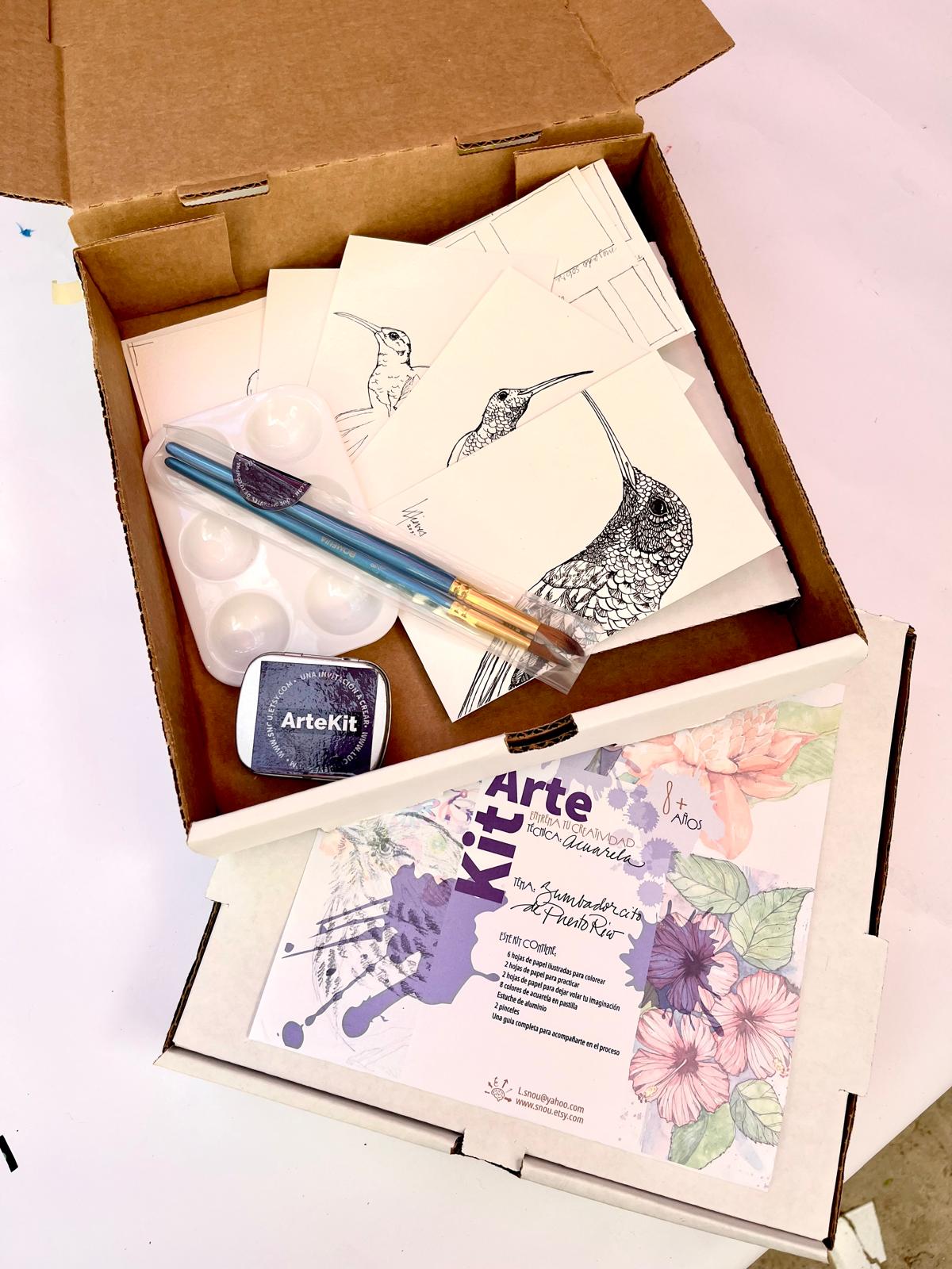 ARTE KIT - TALLER DE ACUARELA CON LUCIA NIEVES