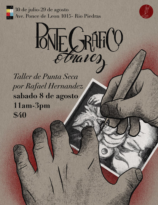 EXPERIENCIA CREATIVA - TALLER DE GRABADO / INTAGLIO PUNTA SECA