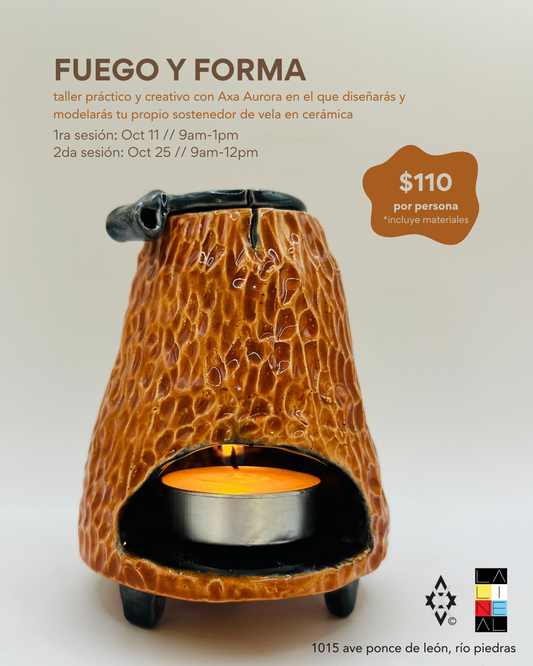 Taller de cerámica - FUEGO Y FORMA
