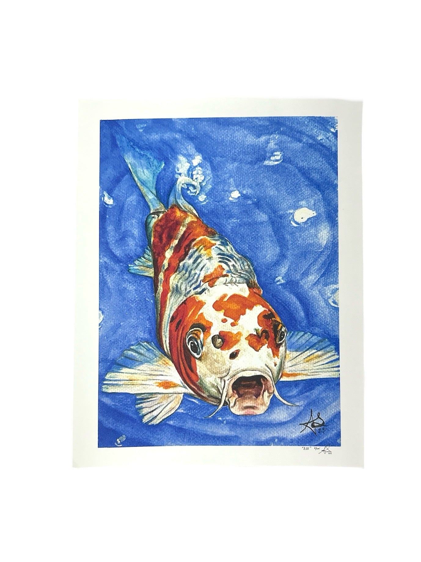 Allydan Arts - ART PRINT 8.5"x11" / "KOI"