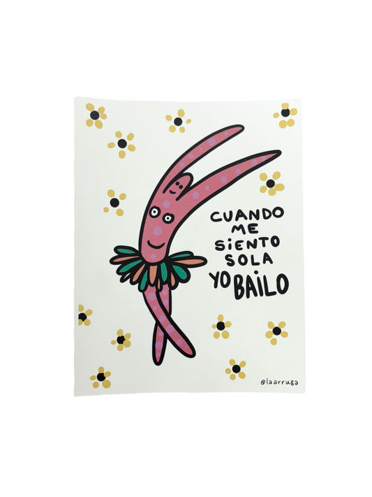 Jimena Lloreda - ART PRINT "YO BAILO"