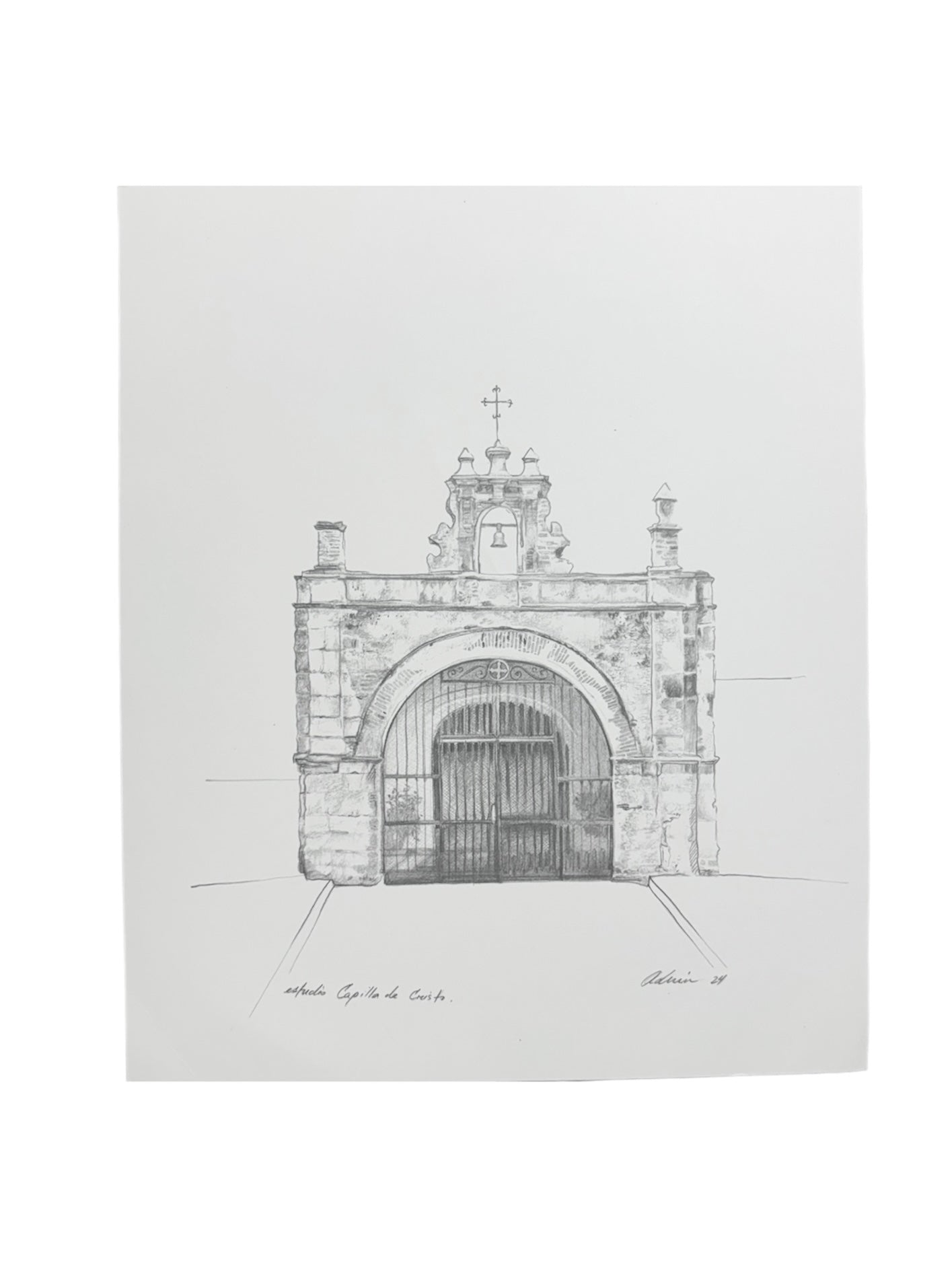 Admin Torres - ART PRINT "ESTUDIO CAPILLA DEL CRISTO" / BLACK-WHITE