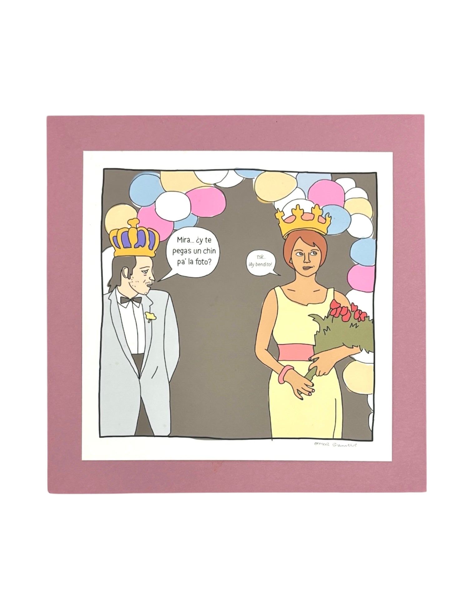 Días Comic - ART PRINT / "PROM"