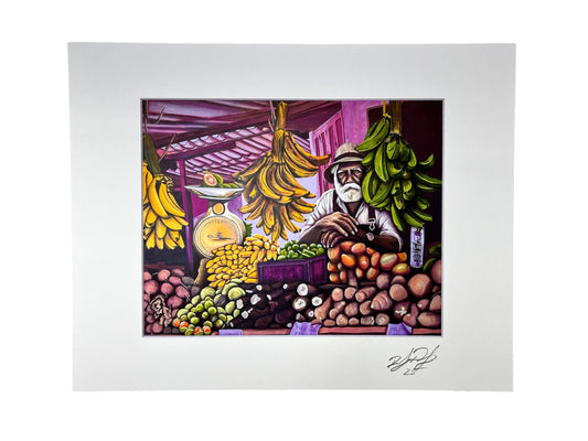 Rob Prieto - ART PRINT 11"X14" / "HAND AND EARTH"