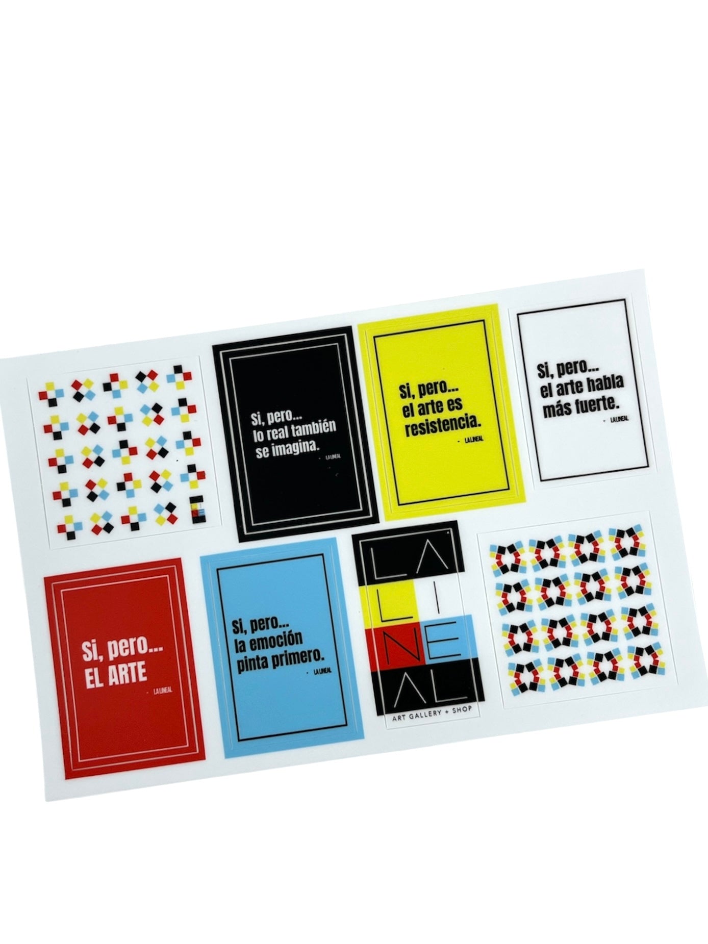 La Lineal - STICKERS SHEET / SI, PERO...