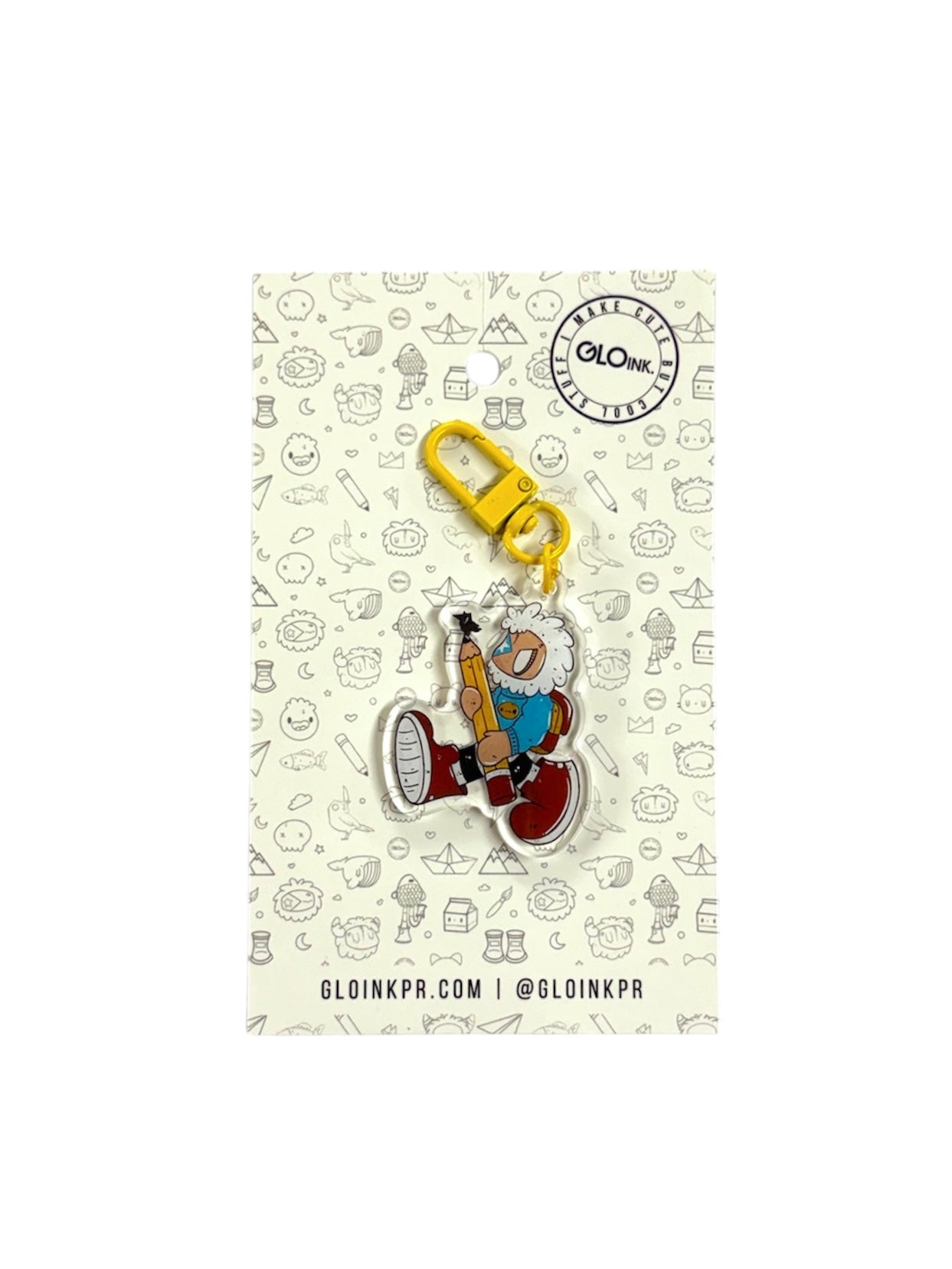 Glo Ink - LLAVEROS / VARIEDAD DE DISEÑOS