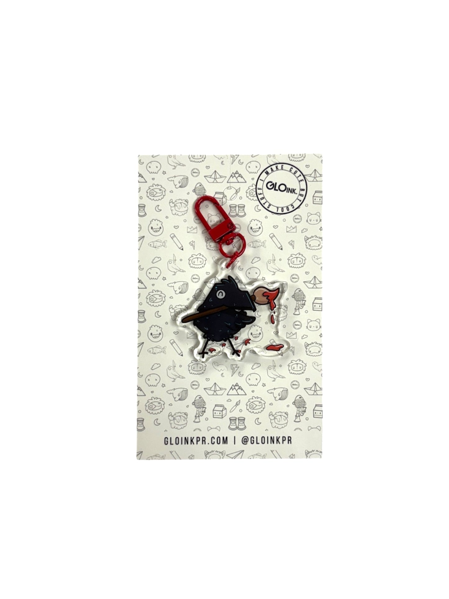 Glo Ink - LLAVEROS / VARIEDAD DE DISEÑOS