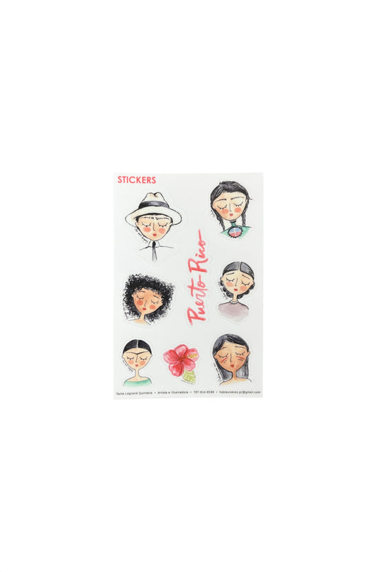 Había Una Vez - STICKER SHEET / PUERTO RICO