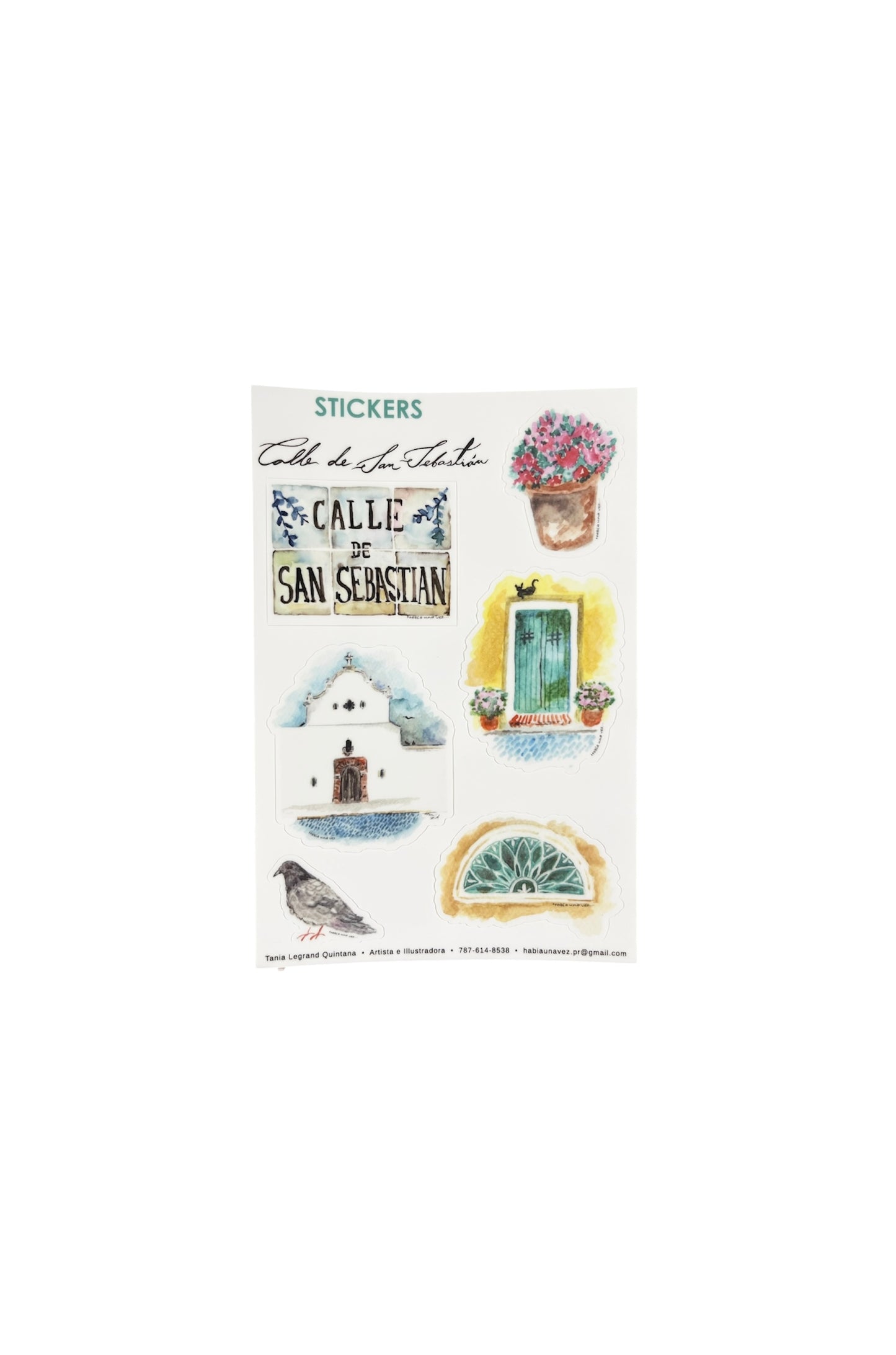 Había Una Vez - STICKER SHEET / CALLE DE SAN SEBASTIÁN
