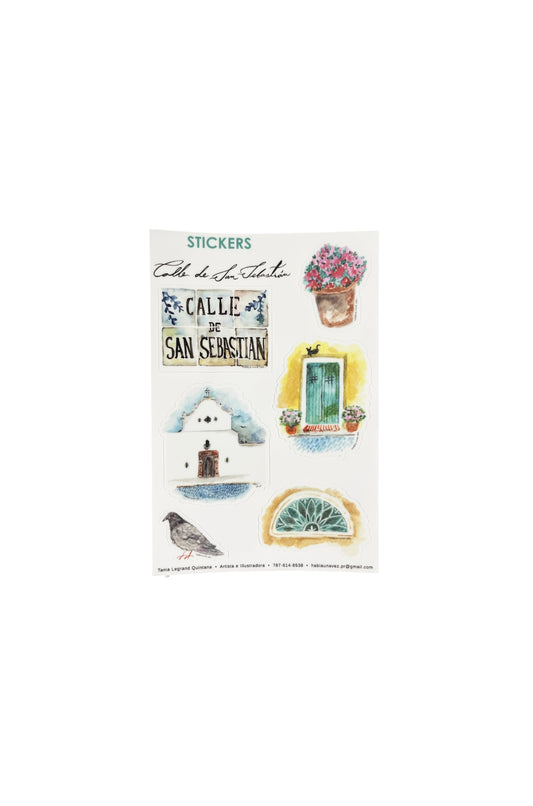 Había Una Vez - STICKER SHEET / CALLE DE SAN SEBASTIÁN