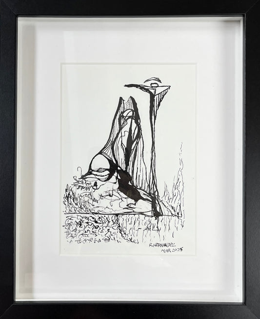 Rafael Hernández - DIBUJO / ISLA INCONSCIENTE "HORIZONTE II"