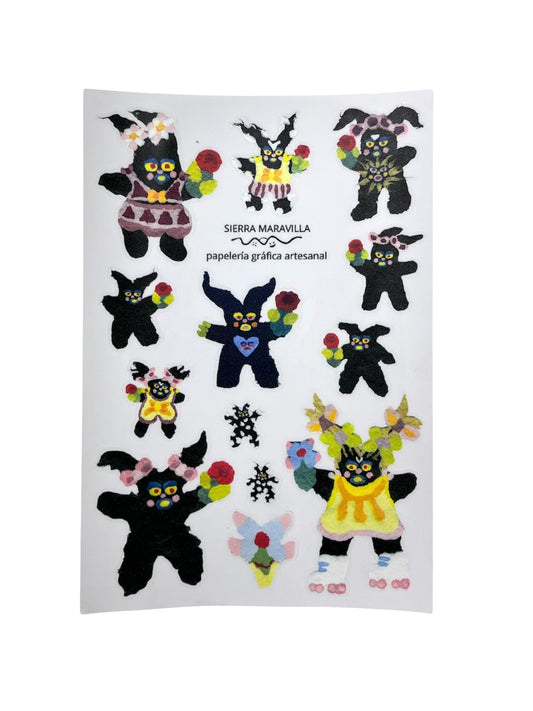 Alexandra Rodríguez - STICKER STICKER SHEET BLAKIS