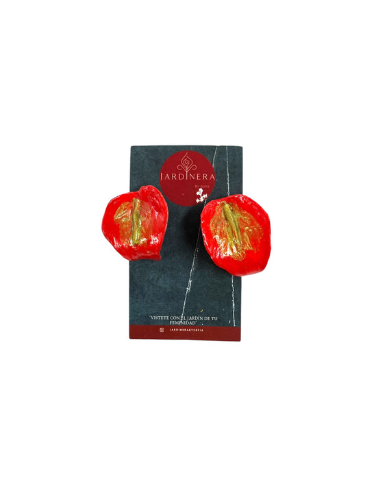 Jardinera By Sofía - STUDS LIRIO CALA ROJO