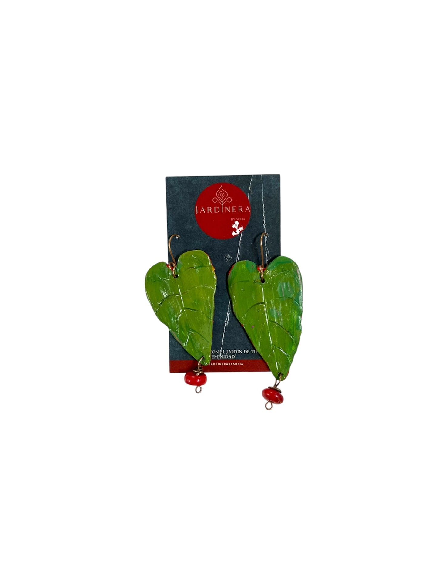 Jardinera By Sofía - PANTALLAS HOJAS CORAL VERDE