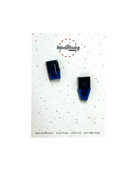 Mind Blowing Project - STUDS “COS” II NEGRO/AZUL