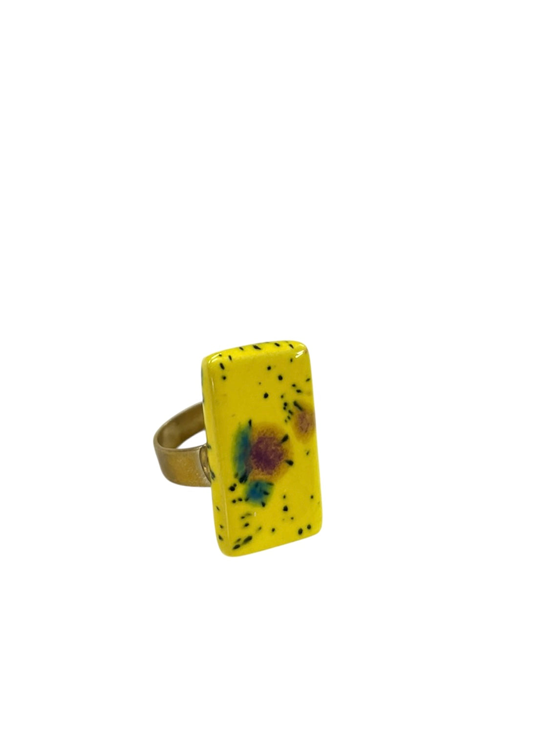 Itsari - SORTIJA PUERTA SPLASH / AMARILLO