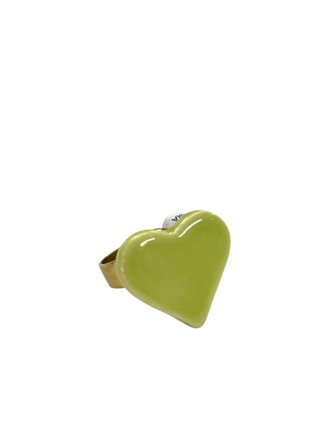 Itsari - SORTIJA CORAZON / VERDE LIMA