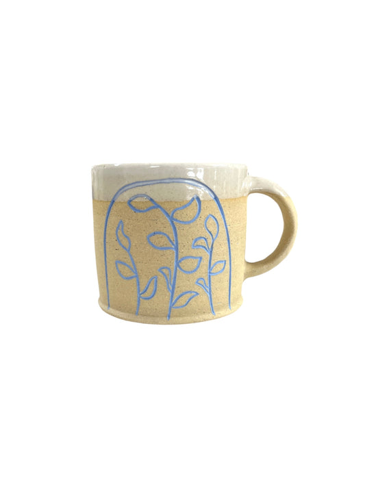 House of Dirt - TAZA / FLORES / AZUL CLARO