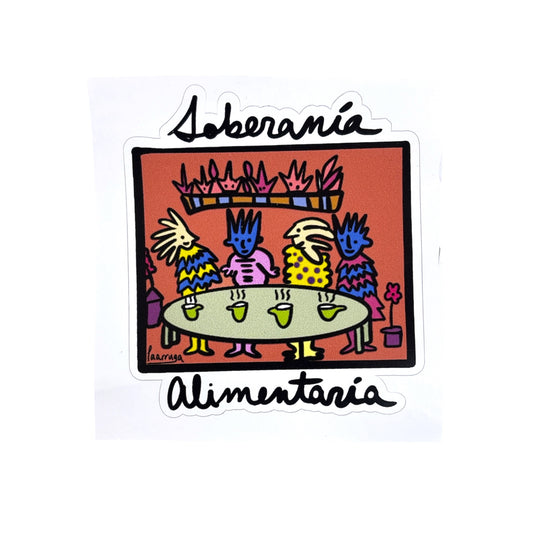 Jimena Lloreda - STICKER "SOBERANIA ALIMENTARIA"
