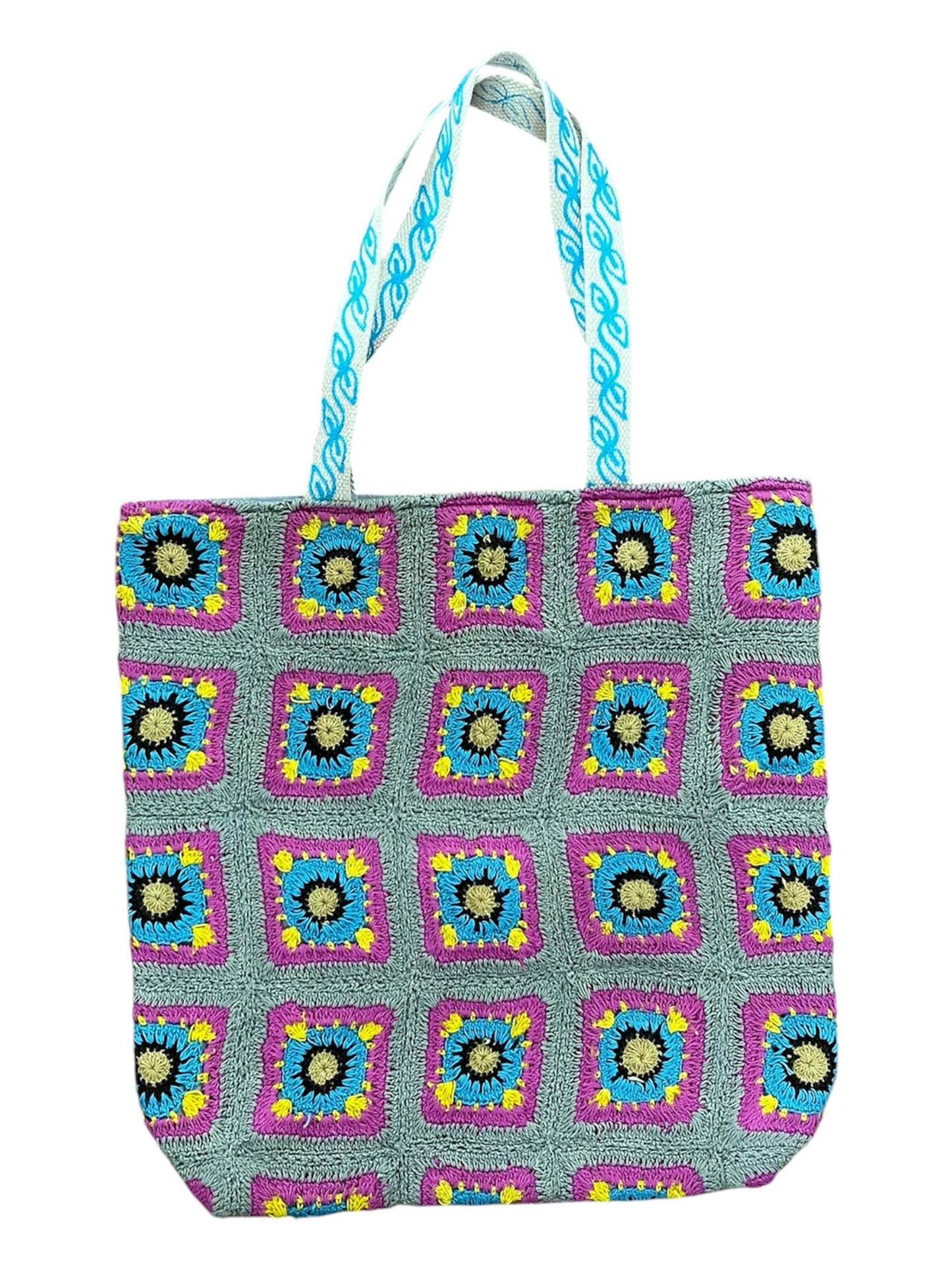 FERNANDO SOSA - Bolso /  TURQUESA CROCHET