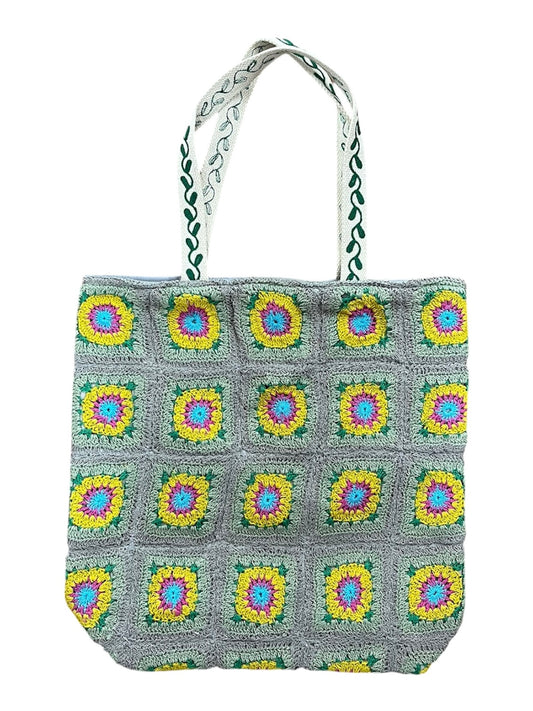 FERNANDO SOSA - Bolso /  VERDE CLARO CROCHET